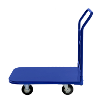 Тележка платформенная ТПТ (г/п 400 кг, 900x600 мм, колеса черная резина 160 мм) HV Market
