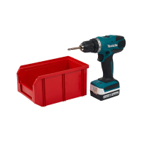 V-2 Пластиковый ящик красный, (234х149х120) 3,8 литра HV Market