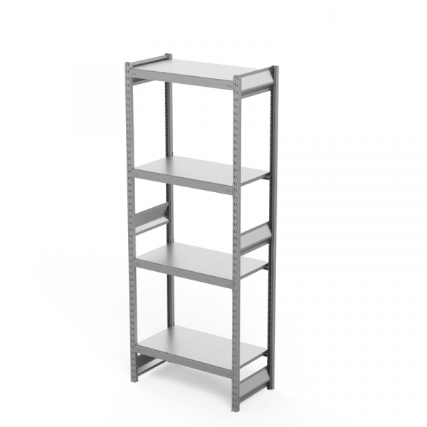 Стеллаж грузовой СГ Ультра (1500х900х600) 4 яруса, цинк