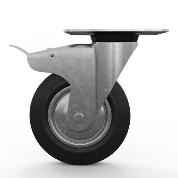 SCgb 200 колесо пром.пов.с тормозом (11200GB, CP)