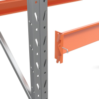 Стеллаж металлический паллетный 3500х1800х1100 мм (70.1.5). Ярусы: пол+2 HV Market