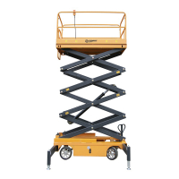 Подъемник ножничный несамоходный SJY-0.5-11 (220В; 500 кг; 11 м) SMARTLIFT HV Market