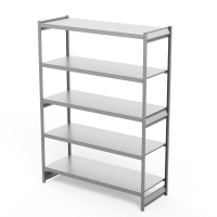 Стеллаж грузовой СГ Ультра (3000х1800х600) 5 ярусов, цинк HV Market