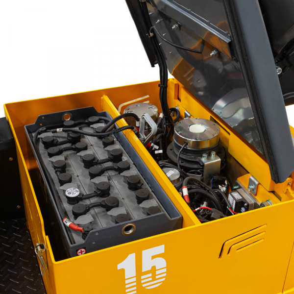 Электропогрузчик трёхопорный TKA15H (1500 кг, 3 м, 24В / 350Ач) SMARTLIFT