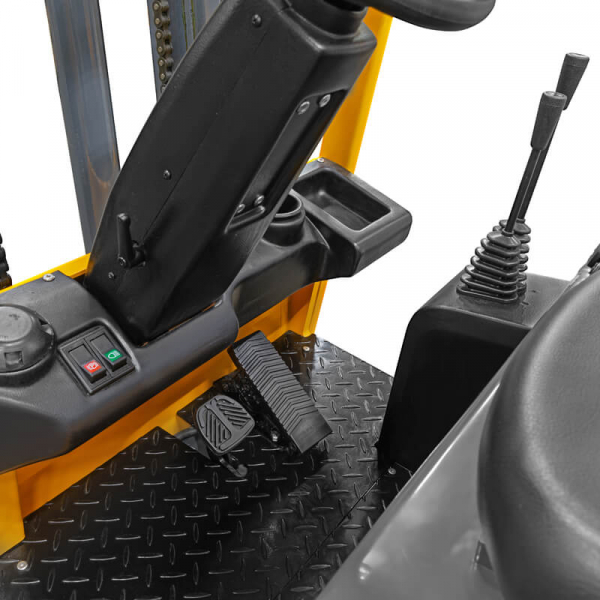 Электропогрузчик трёхопорный TKA15H (1500 кг, 3 м, 24В / 350Ач) SMARTLIFT