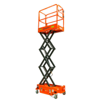 Подъемник ножничный несамоходный SJY-0.3-3 (220В; 300 кг; 3 м) SMARTLIFT HV Market