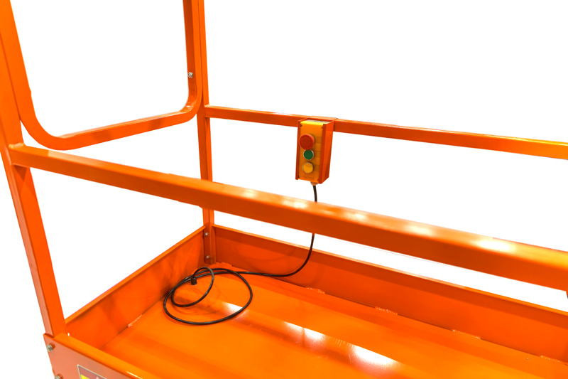 Подъемник ножничный несамоходный SJY-0.3-3.9 (AC&DC, 300 кг, 3,9 м) SMARTLIFT (SMART)