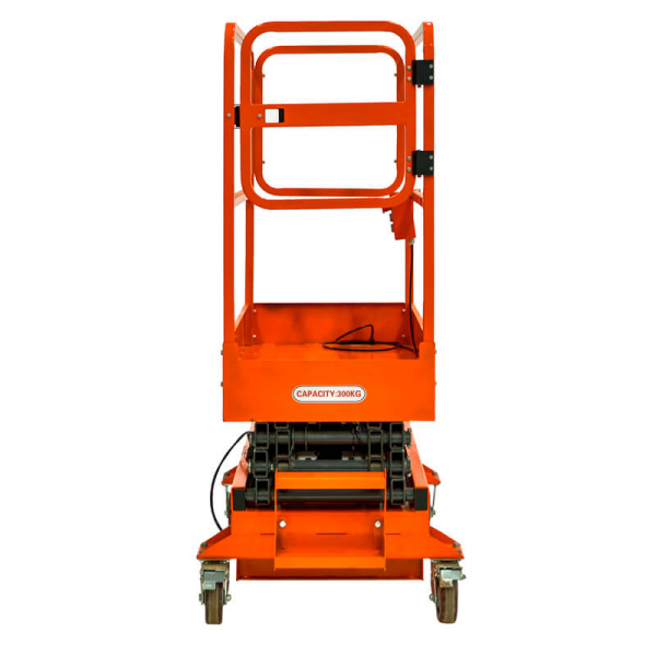 Подъемник ножничный несамоходный SJY-0.3-3.9 (AC&DC, 300 кг, 3,9 м) SMARTLIFT (SMART)