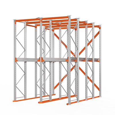 Стеллаж набивной паллетный (4000х3060х4000 мм), 2 линии, 2 яруса HV Market