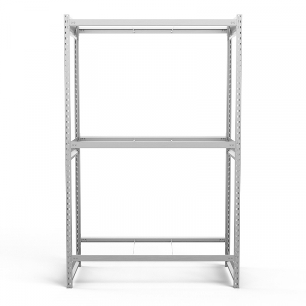 Стеллаж грузовой СГ Ультра (2500х1500х600) 3 яруса, без настила, для шин, дисков, колес