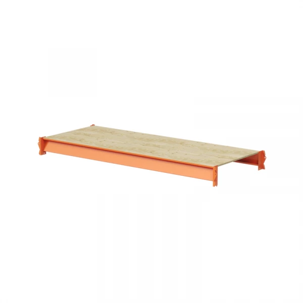 Ярус стеллажа металлического Оптима 1530х600 F