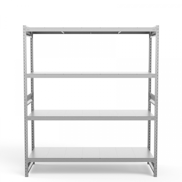Стеллаж грузовой СГ Ультра (2500х1800х1000) 4 яруса, цинк