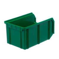 V-2 Пластиковый ящик зеленый, (234х149х120) 3,8 литра HV Market
