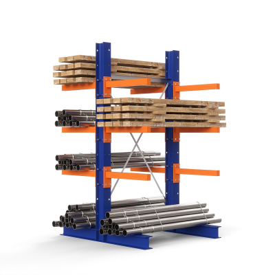 Стеллаж консольный 2-сторонний 2500х1320х1064