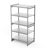 Стеллаж грузовой СГ Ультра (2500х1500х500) 5 ярусов, цинк HV Market