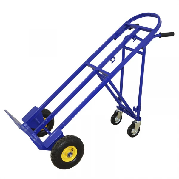 Тележка трансформер ТГУ 200 г/п 200 кг колеса пневматические250 мм.