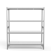 Стеллаж грузовой СГ Ультра (2000х2100х500) 4 яруса, цинк HV Market