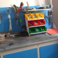 Настольный органайзер V-1-9 (9 ящиков) HV Market