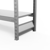 Стеллаж грузовой СГ Ультра (2500х1200х600) 4 яруса, цинк HV Market