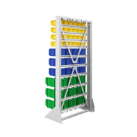 Стойка 735х1500 односторонняя А1-04-03-03  (желтый/синий/зеленый) HV Market