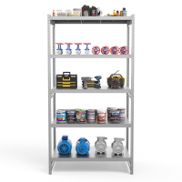 Стеллаж грузовой СГ Ультра (3000х1200х1000 мм) 5 ярусов, цинк (СГУ 3012105) HV Market