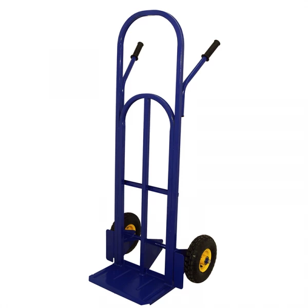 Тележка грузовая двухколесная КГ 350 г/п 200 кг. колеса пневматические 250 мм.