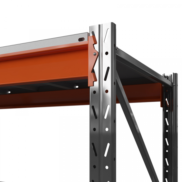 Стеллаж металлический ОПТИМА, 3500х2500х785 мм. Полки: 3 шт. метал.