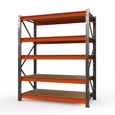 Стеллаж металлический ОПТИМА, 3000х1530х785 мм. Полки: 5 шт. фанера
