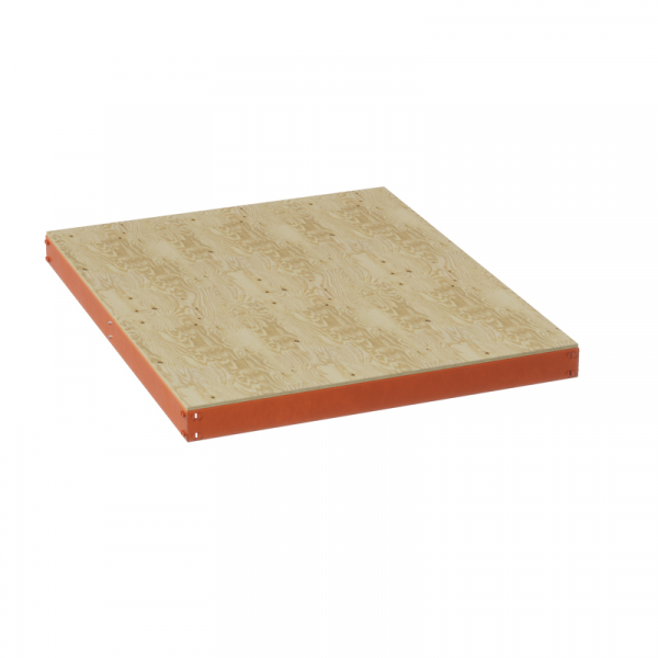 Ярус стеллажа Профи Т, фанерный настил с усилением (1240Х1005 мм)
