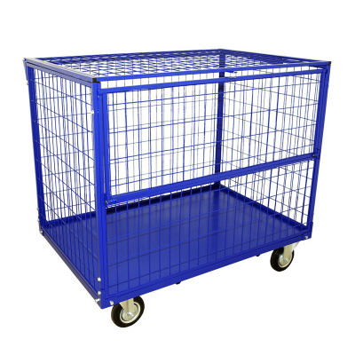 Контейнер сетчатый КСМ 5 (700х1200х920) г/п 550 кг.160 литая протекторная резина HV Market