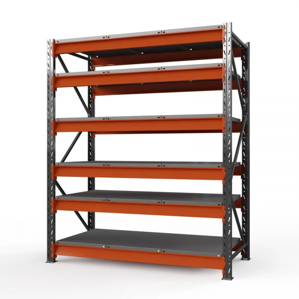 Стеллаж металлический ОПТИМА, 4000х1250х785 мм. Полки: 6 шт. метал.