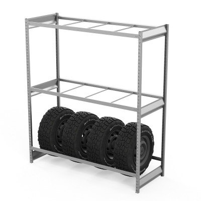 Стеллаж грузовой СГ Ультра (2500х2100х500) 3 яруса, без настила, для шин, дисков, колес