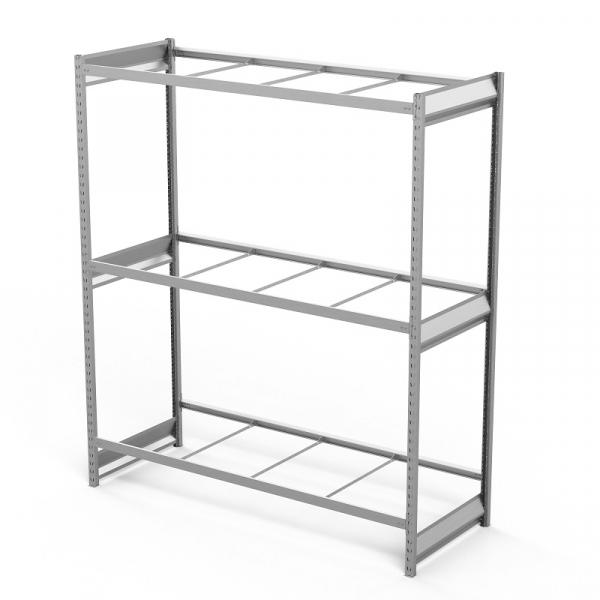 Стеллаж грузовой СГ Ультра (2500х2100х500) 3 яруса, без настила, для шин, дисков, колес