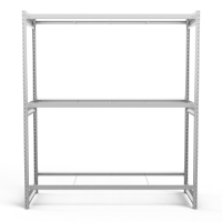 Стеллаж грузовой СГ Ультра (2500х2100х500) 3 яруса, без настила, для шин, дисков, колес HV Market