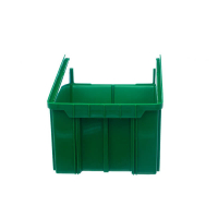 V-3 Пластиковый ящик зеленый, (342х207х143) 9,4 литра HV Market