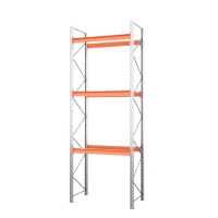 Стеллаж металлический паллетный 5000х1800х1100 мм (85.1.5). Ярусы: пол+3 HV Market