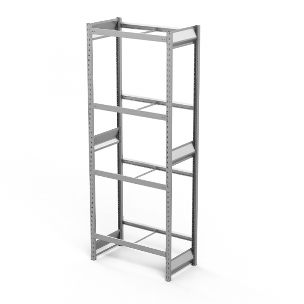 Стеллаж грузовой СГ Ультра (2500х900х500) 4 яруса, без настила, для шин, дисков, колес