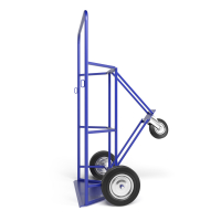Тележка для перевозки двух газовых баллонов КП 2 г/п 220 кг. колеса литые 250 мм. HV Market