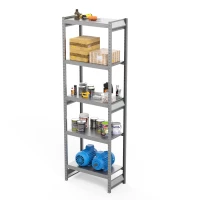 Стеллаж грузовой СГ Ультра (2500х1200х500) 5 ярусов, цинк HV Market