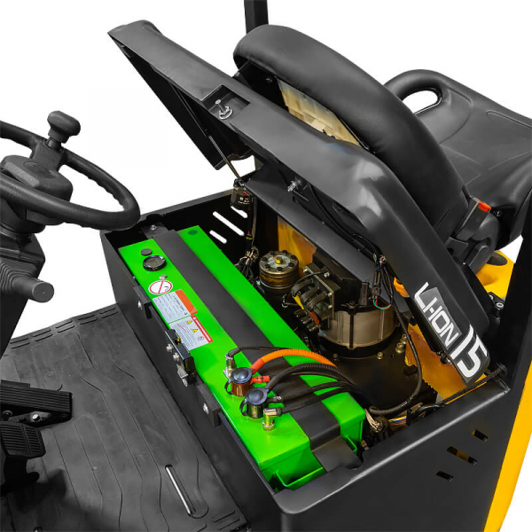 Электропогрузчик трёхопорный EFS151 (1500 кг, 3 м, li-ion 48В / 150Ач) SMARTLIFT