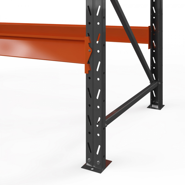 Стеллаж металлический ОПТИМА, 3000х1530х785 мм. Полки: 4 шт. без настила