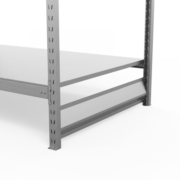 Стеллаж грузовой СГ Ультра (2500х1800х500) 5 ярусов, цинк