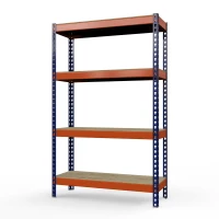 Стеллаж Профи Т (2000/1845/770), 4 яруса фанера HV Market