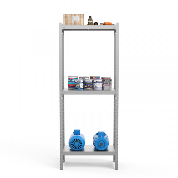 Стеллаж грузовой СГ Ультра (2000х1200х500) 3 яруса, цинк