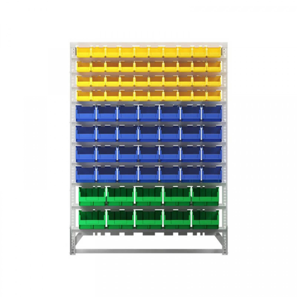 Стойка 1150х1500 односторонняя С1-04-04-02 (желтый/синий/зеленый)