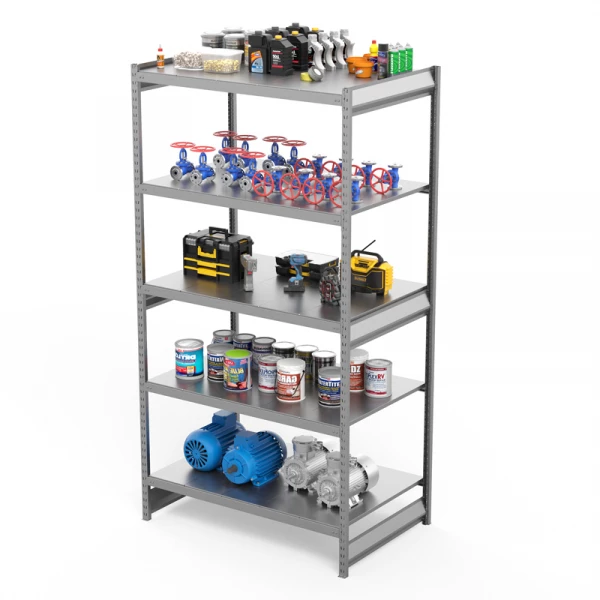 Стеллаж грузовой СГ Ультра (3000х1500х600) 5 ярусов, цинк