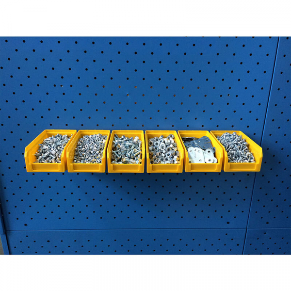 Органайзер настенный V-2-650 желтый (4 ящика V-2)