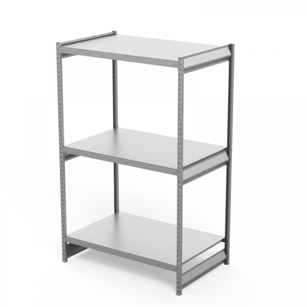 Стеллаж грузовой СГ Ультра (2500х1500х500) 3 яруса, цинк