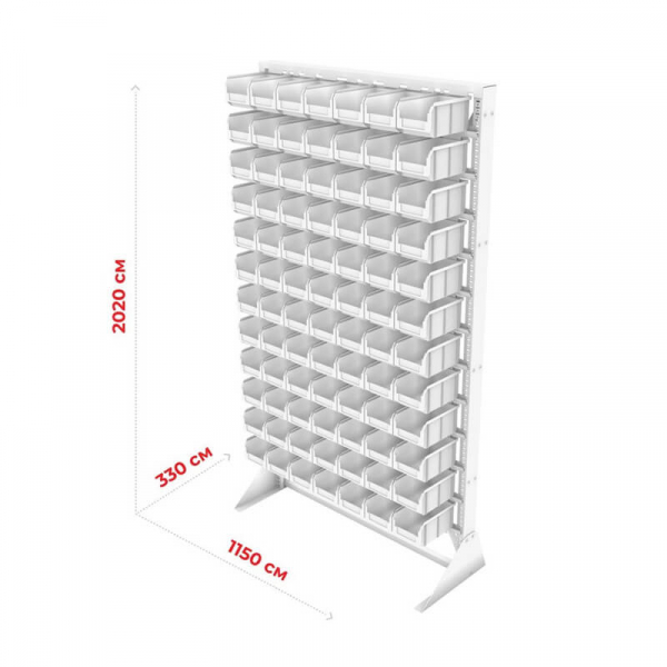Стойка 1150х2000 односторонняя В1-00-12-00 (синий)