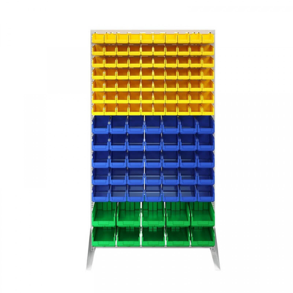 Стойка 1150х2000 односторонняя В1-07-05-02 (желтый/синий/зеленый)